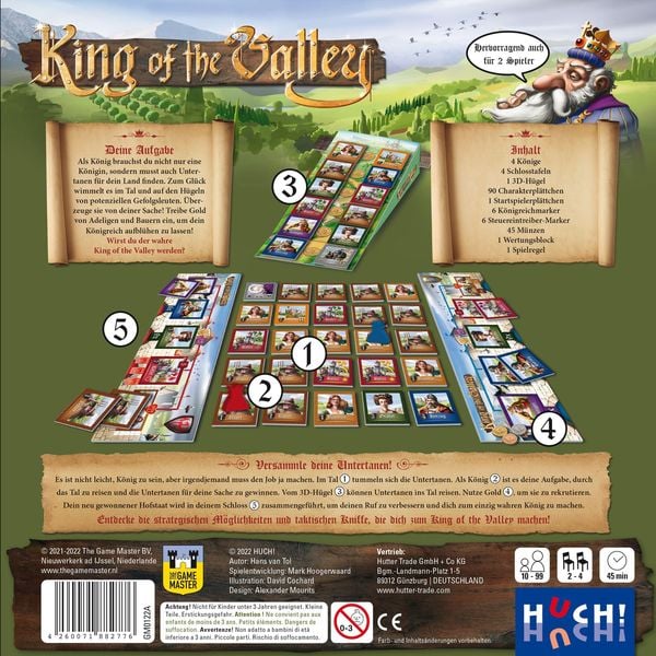 Produktbild: HUCH! - King of the Valley