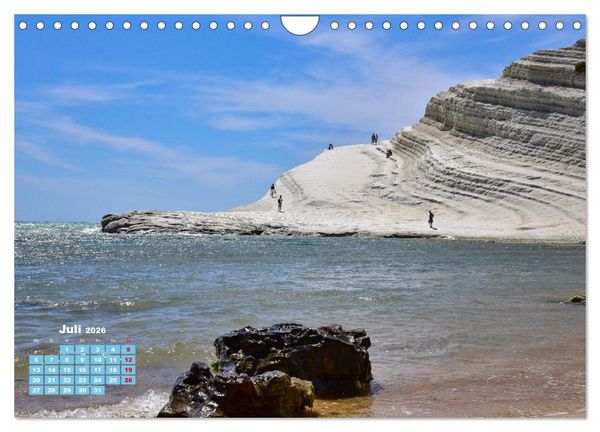 Produktbild: Sizilien &ndash; von Cefal&ugrave; bis Trapani (Wandkalender 2026 DIN A4 quer), CALVENDO Monatskalender