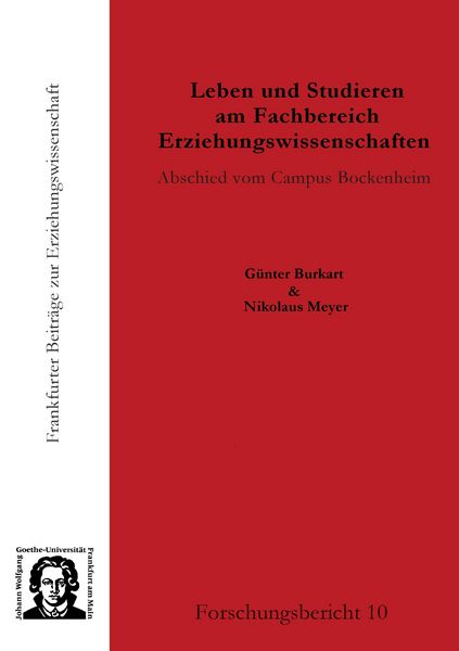 Produktbild: Leben und Studieren am Fachbereich Erziehungswissenschaften