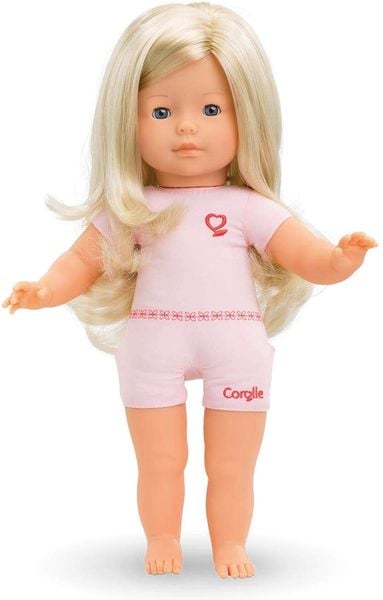 Corolle 9000200050 - Ma Corolle Paloma, Weichkörperpuppe, Puppe, Ankleidepuppe 36 cm