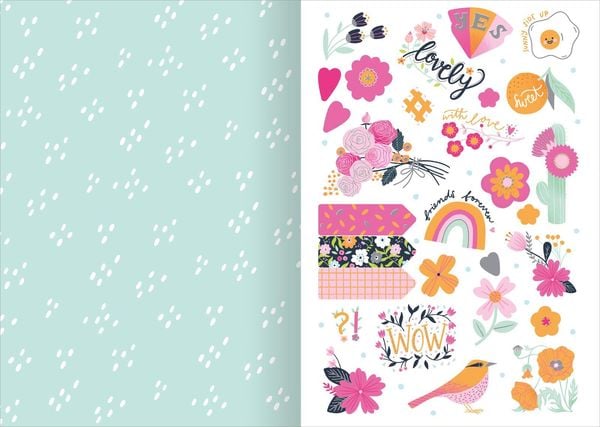 Produktbild: I Love to Sparkle &ndash; Sticker-Liebe