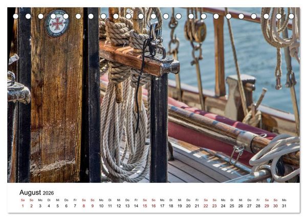 Produktbild: Ein Tag auf der Insel Hiddensee (Tischkalender 2026 DIN A5 quer), CALVENDO Monatskalender