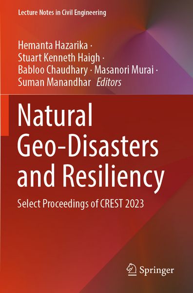 Produktbild: Natural Geo-Disasters and Resiliency