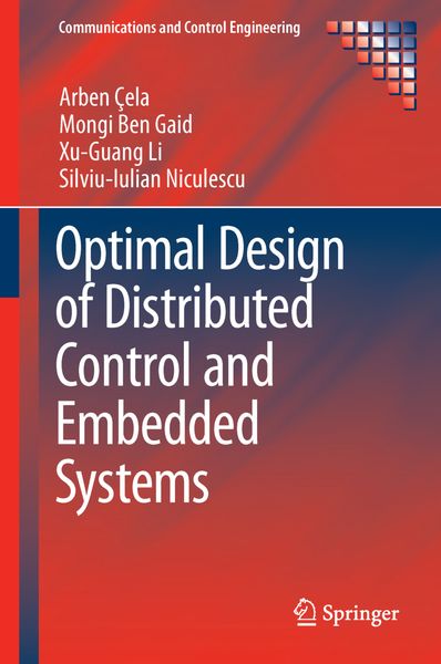 Produktbild: Optimal Design of Distributed Control and Embedded Systems