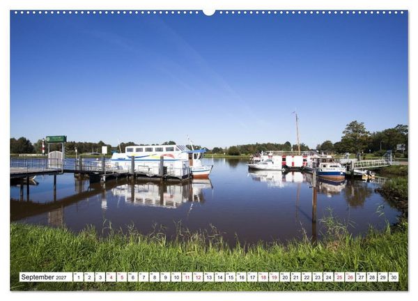 Produktbild: Radland Deutschland - Oldenburger Land (hochwertiger Premium Wandkalender 2027 DIN A2 quer), Kunstdruck in Hochglanz