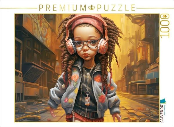 CALVENDO Puzzle Freestyle Flow | 1000 Teile Lege-Größe 64x48cm Foto-Puzzle für glückliche Stunden