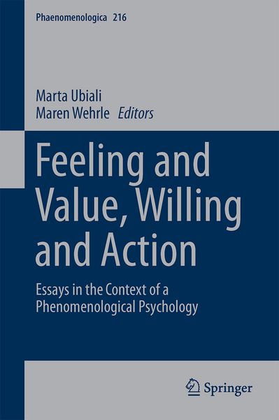 Produktbild: Feeling and Value, Willing and Action