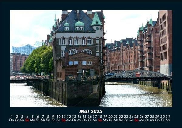 Produktbild: Hamburg 2025 Fotokalender DIN A5