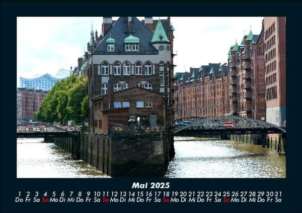 Produktbild: Hamburg 2025 Fotokalender DIN A5