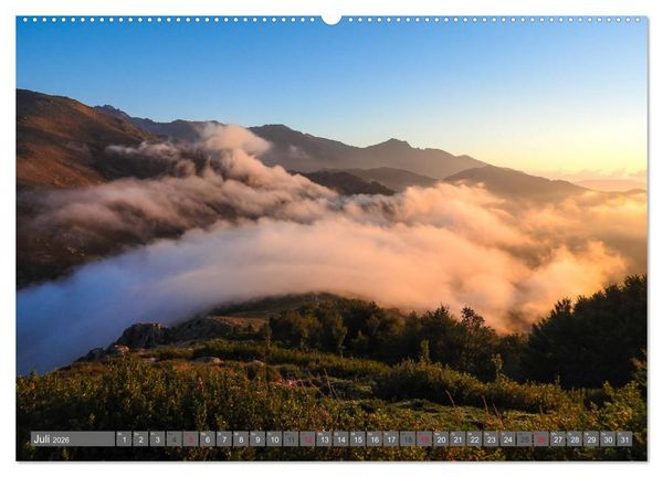 Produktbild: Weitwandern auf Korsika GR 20 (hochwertiger Premium Wandkalender 2026 DIN A2 quer), Kunstdruck in Hochglanz