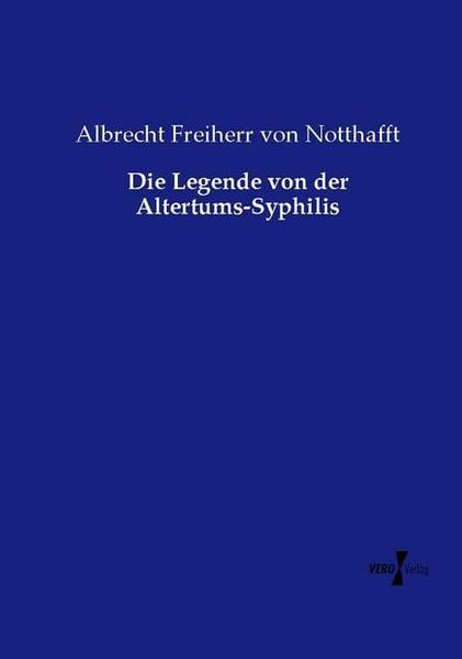Produktbild: Die Legende von der Altertums-Syphilis