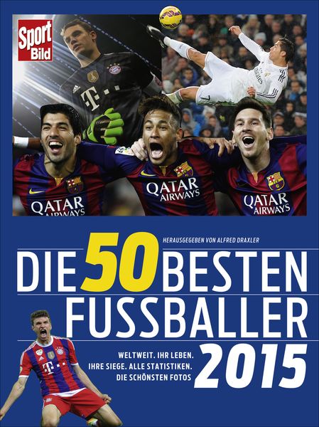 Produktbild: SportBild Die 50 besten Fu&szlig;baller 2015
