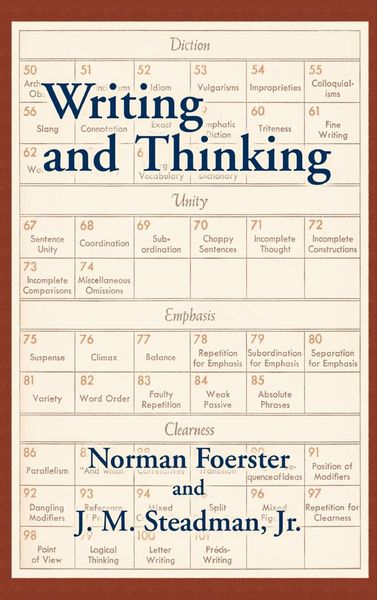 Produktbild: Writing and Thinking