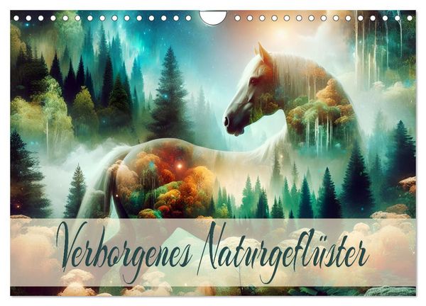 Produktbild: Verborgenes Naturgefl&uuml;ster (Wandkalender 2026 DIN A4 quer), CALVENDO Monatskalender