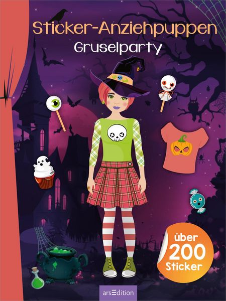 Produktbild: Sticker-Anziehpuppen &ndash; Gruselparty