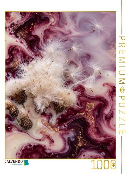 CALVENDO Puzzle Ein Motiv aus dem Kalender Blüten in der Schwebe | 1000 Teile Lege-Größe 64 × 48 cm Foto-Puzzle für glückliche Stunden