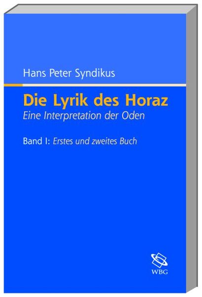 Produktbild: Die Lyrik des Horaz, 2 Bde.