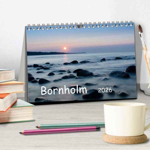 Produktbild: Bornholm (Tischkalender 2026 DIN A5 quer), CALVENDO Monatskalender
