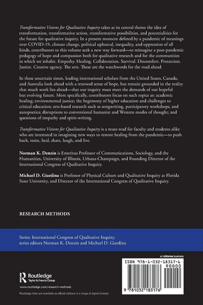 Produktbild: Transformative Visions for Qualitative Inquiry