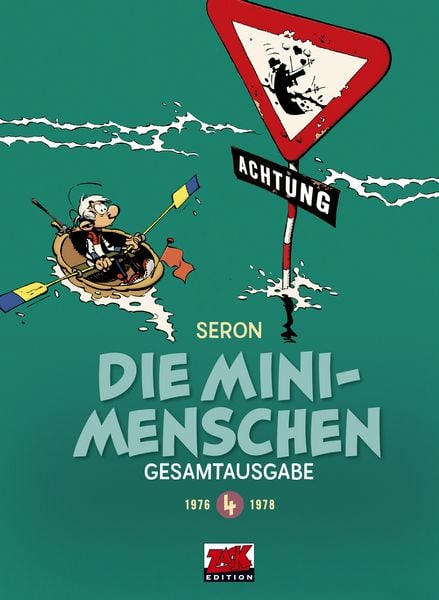 Die Minimenschen Gesamtausgabe 4, Gebundene Ausgabe von Pierre Seron, Blattgold, 978-3-949987-81-6