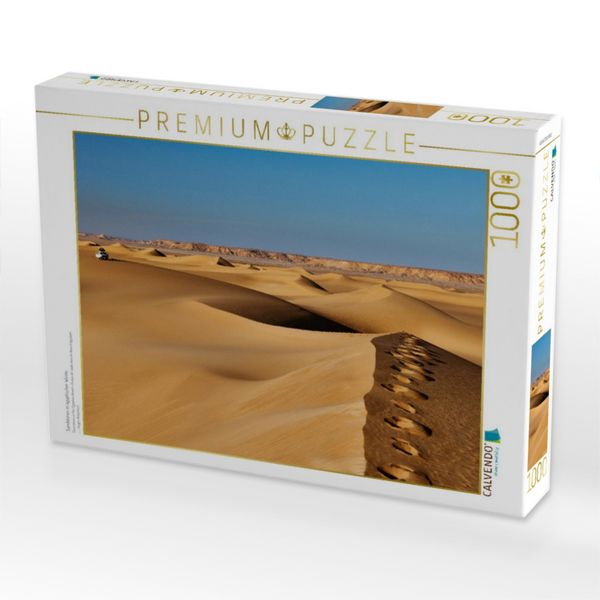 Produktbild: CALVENDO Puzzle Sandd&uuml;nen in &auml;gyptischer W&uuml;ste | 1000 Teile Lege-Gr&ouml;&szlig;e 64x48cm Foto-Puzzle f&uuml;r gl&uuml;ckliche Stunden