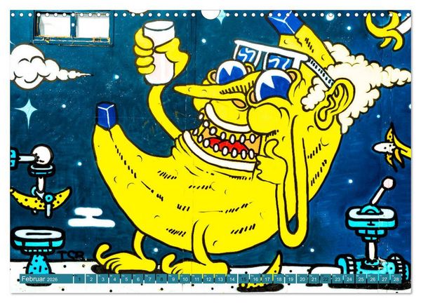 Produktbild: Street art Amsterdam Michael Jaster (Wandkalender 2026 DIN A3 quer), CALVENDO Monatskalender
