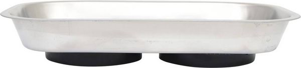 Produktbild: KS Tools 800.0151 Edelstahl Magnet-Teller, 140x240mm