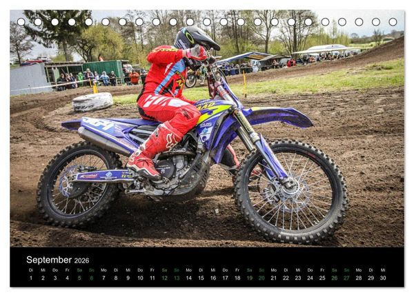 Produktbild: Motocross Ladies 2026 (Tischkalender 2026 DIN A5 quer), CALVENDO Monatskalender