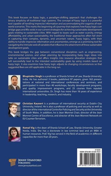 Produktbild: Fuzzy Logic in Smart Sustainable Cities