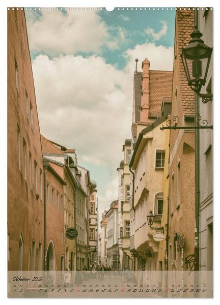 Produktbild: Regensburg - Charme der Altstadt (Wandkalender 2026 DIN A2 hoch), CALVENDO Monatskalender