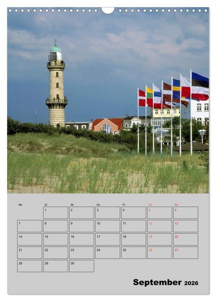 Produktbild: Attraktive Leuchtt&uuml;rme (Wandkalender 2026 DIN A3 hoch), CALVENDO Monatskalender