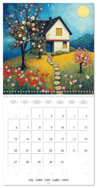 Produktbild: Sual&acute;M, S: Nature Charme Rustique (Calendrier mural carr&eacute; 20