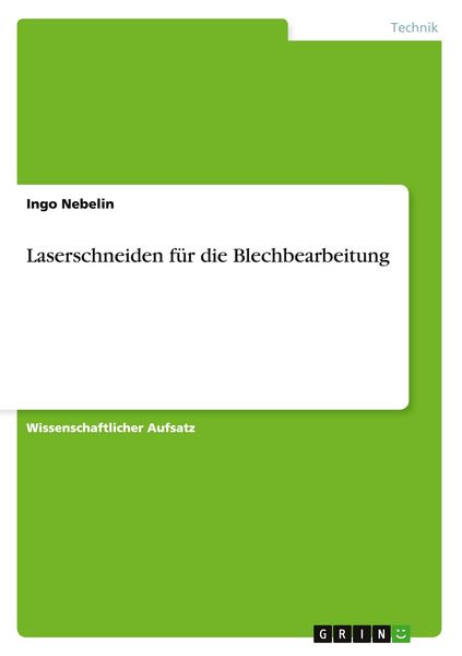 Produktbild: Laserschneiden f&uuml;r die Blechbearbeitung