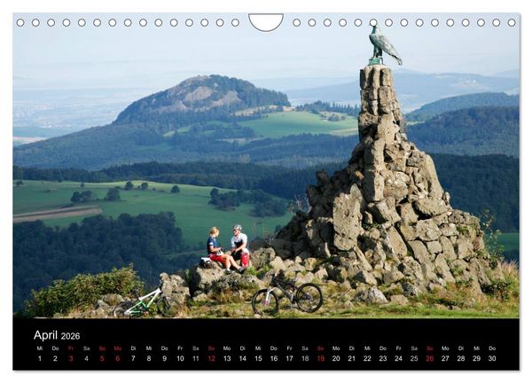 Produktbild: Mountainbike Abenteuer Deutschland (Wandkalender 2026 DIN A4 quer), CALVENDO Monatskalender