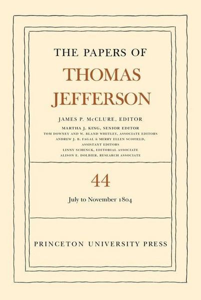 Produktbild: Jefferson, T: The Papers of Thomas Jefferson, Volume 44