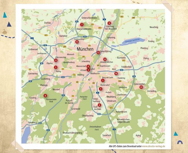 Produktbild: In und um M&uuml;nchen. Radeln f&uuml;r die Seele