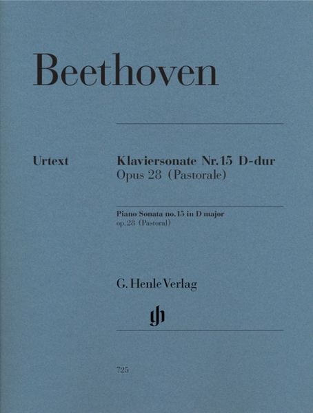 Produktbild: Ludwig van Beethoven - Klaviersonate Nr. 15 D-dur op. 28 (Pastorale)