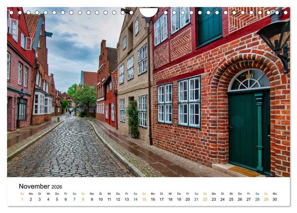 Produktbild: L&uuml;neburg (Wandkalender 2026 DIN A4 quer), CALVENDO Monatskalender