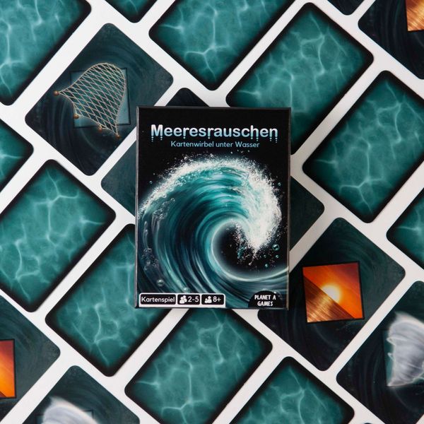 Produktbild: Meeresrauschen - Kartenwirbel unter Wasser