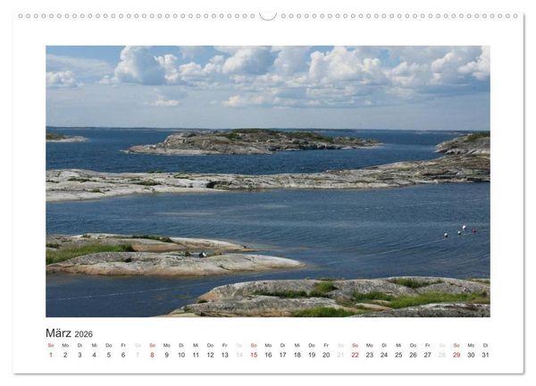 Produktbild: Stockholmer Sch&auml;rengarten (Wandkalender 2026 DIN A2 quer), CALVENDO Monatskalender