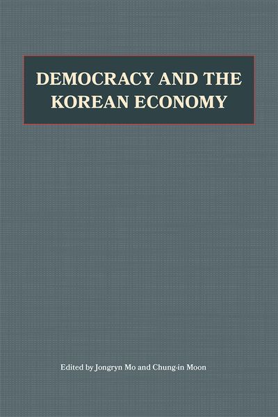 Produktbild: Democracy and the Korean Economy
