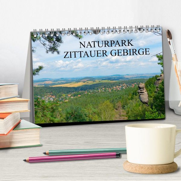 Produktbild: Naturpark Zittauer Gebirge (Tischkalender 2026 DIN A5 quer), CALVENDO Monatskalender