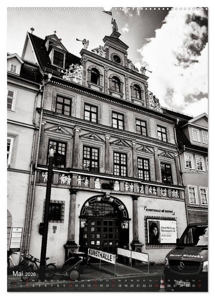 Produktbild: Ein Blick auf Erfurt (hochwertiger Premium Wandkalender 2026 DIN A2 hoch), Kunstdruck in Hochglanz