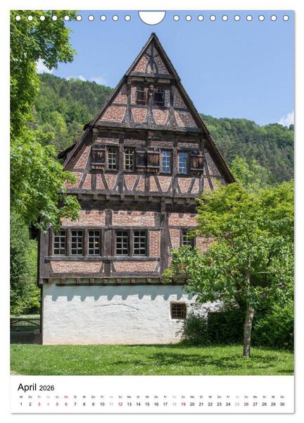 Produktbild: Blaubeuren I Das Kloster - Der Blautopf - Der Ort (Wandkalender 2026 DIN A4 hoch), CALVENDO Monatskalender