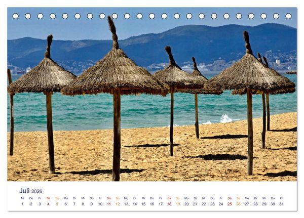 Produktbild: Mallorca - Meine Insel (Tischkalender 2026 DIN A5 quer), CALVENDO Monatskalender