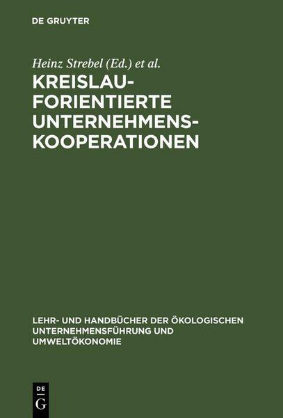 Produktbild: Kreislauforientierte Unternehmenskooperationen