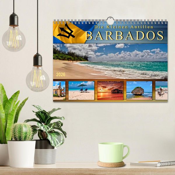 Produktbild: Die kleinen Antillen - Barbados (Wandkalender 2026 DIN A4 quer), CALVENDO Monatskalender