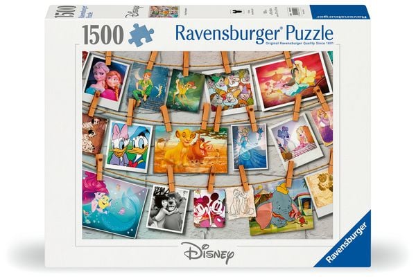 Produktbild: Erwachsenenpuzzle 1500 Teile - Disney Photographs