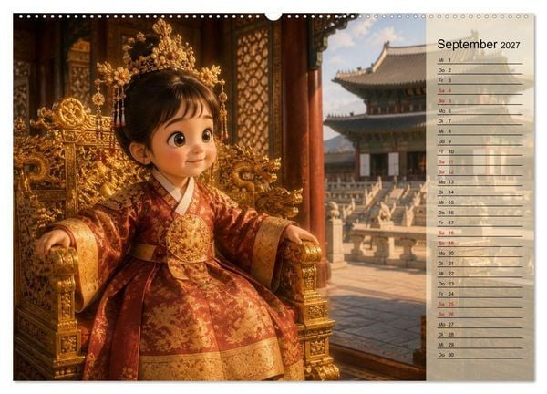 Produktbild: Kleine Tr&auml;ume in Korea (hochwertiger Premium Wandkalender 2027 DIN A2 quer), Kunstdruck in Hochglanz