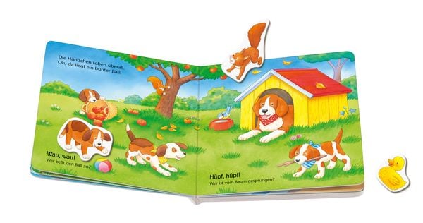 Produktbild: Mein erstes Magnetbuch - Wer geh&ouml;rt zu wem? Tierkinder